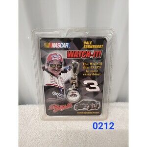 Vintage Dale Earnhardt NASCAR "Wach-It" Clip Watch - 0212